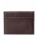 Tarjetero de Piel Granulada  RALPH LAUREN