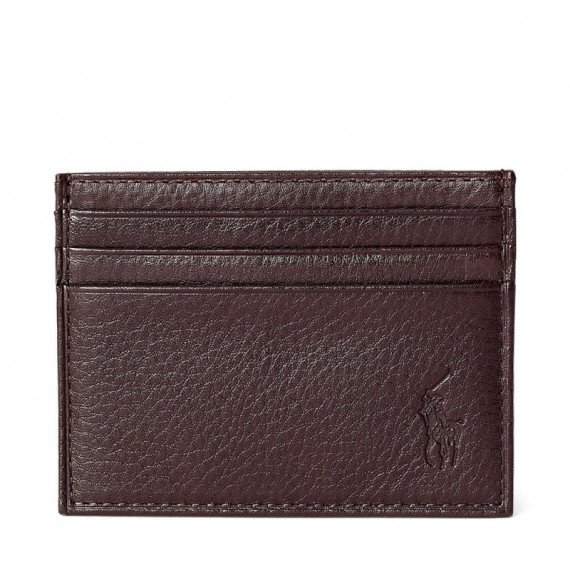 Tarjetero de Piel Granulada  RALPH LAUREN