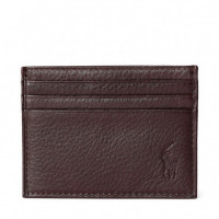 Tarjetero de Piel Granulada  RALPH LAUREN
