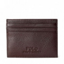 Tarjetero de Piel Granulada  RALPH LAUREN