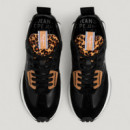 Zapatillas con Detalles en ante con Piel  PEPE JEANS