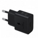SAMSUNG Cargador Usb-c 25W Gan Negro - Cable No Incluido