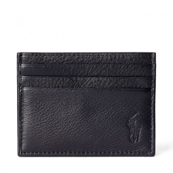Tarjetero de Piel Granulada  RALPH LAUREN BAGS