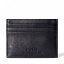 Tarjetero de Piel Granulada  RALPH LAUREN BAGS