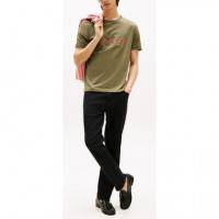 TOMMY HILFIGER - Tropical Floral Hilfiger Tee - Pli - F|MW0MW39353/PLI