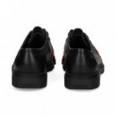 Blucher Wallaby Piel Negro  CAMPER