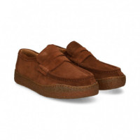 Mocasin Antifaz ante Cuero  CAMPER