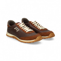 Deportivo Ante+piel Marron  CAMPER