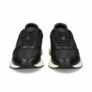 Deportivo Piel+nylon Negro  HUGO BOSS