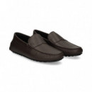 Conductor Liso Piel Moka  HUGO BOSS