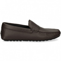 Conductor Liso Piel Moka  HUGO BOSS