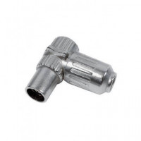 Clavija Tv/h Acodada de Metal CON146  NIMO