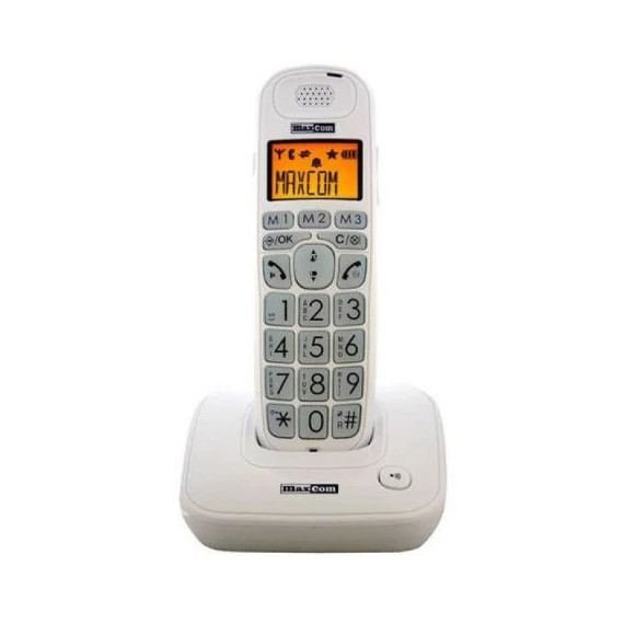 TELEFONO FIJO MAXCOM MC6800 DEC WHITE
