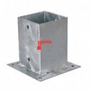 Base Cuadrada Para Viga 101 X 101 Mm - Modelo Hdg