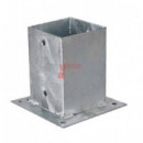Base Cuadrada Para Viga 141 X 141 Mm - Modelo Hdg