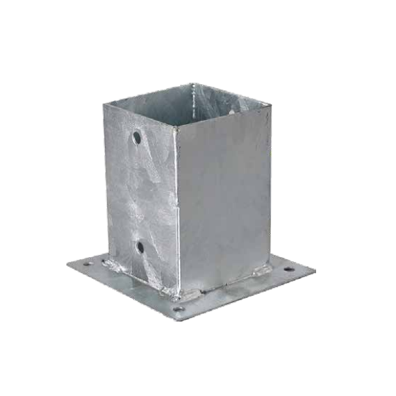 Base Cuadrada Para Viga 71 X 71 Mm