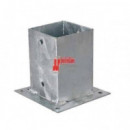 Base Cuadrada Para Viga 71 X 71 Mm
