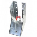 Soporte De Zinc Ala Interior 45 Mm Para Viga