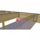 Soporte De Zinc Ala Interior 45 Mm Para Viga