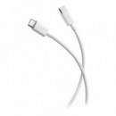 Cable Xiaomi USB-C/M a USB-C/M PD 60W 1m Blanco (BHR0878GL)
