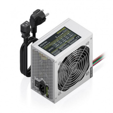 Fuente Aisens ATX 2.0 500W 12cm Plata (ASPC-500ATX-PSE)