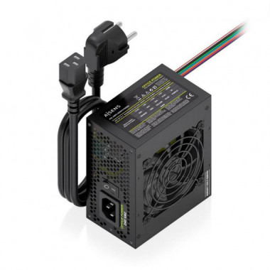 Fuente de Alimentaci&oacute;n AISENS SFX 500W 8cm 20+4 pin ATX Negra (ASPC-500SFX-PSEBK)