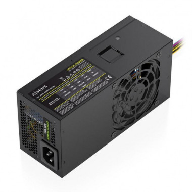 Fuente AISENS TFX 500W 8cm 20+4 pin ATX Negra (ASPC-500TFX-SEOBK)