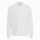 Camisas Camisa !SOLID Enea Allan Blanca