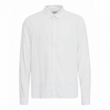 Camisas Camisa !SOLID Enea Allan Blanca
