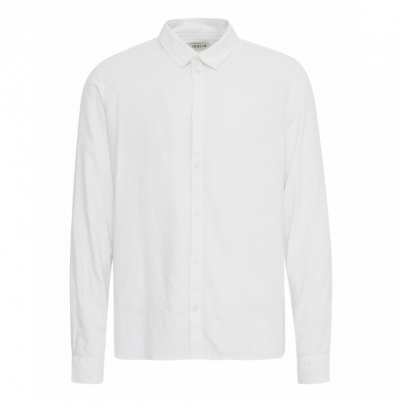 Camisas Camisa !SOLID Enea Allan Blanca