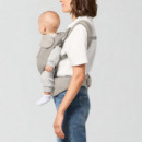 Mochila Portabebe Amya Dune Grey