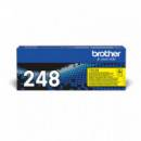 Tóner Brother TN248Y Amarillo 1.000 Pag. Aprox.