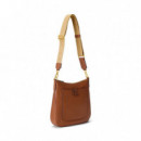 Bolso Cruzado Cameryn de Piel Granulada  RALPH LAUREN BAGS