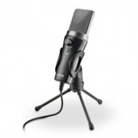MICROFONO NGS MS120USB USB TRIPODE BLACK