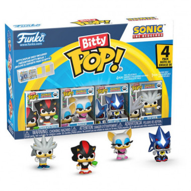 Funko Bitty Pop Pack 4 Sonic The Hedgehog