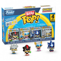 FUNKO Bitty Pop Pack 4 Sonic The Hedgehog