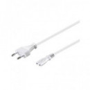 NIMO Cable Alimentacion 3MTRS Tipo 8 Blanco WIR1037