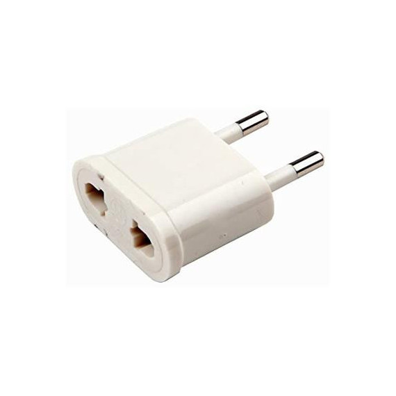 Enchufe Adaptador Fino Americano/H a Europeo/M MEL048M/ 2333