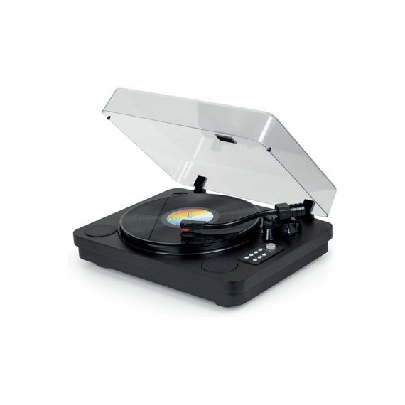 THOMSON Tocadisco con Altavoz Integrado TTT650BT con Bluetooth/usb Negro