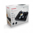 THOMSON Tocadisco con Altavoz Integrado TTT650BT con Bluetooth/usb Negro