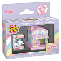 FUNKO Bitty Pop Town Cinnamoroll Chef con Cafe Cinnamoroll Hello Kitty