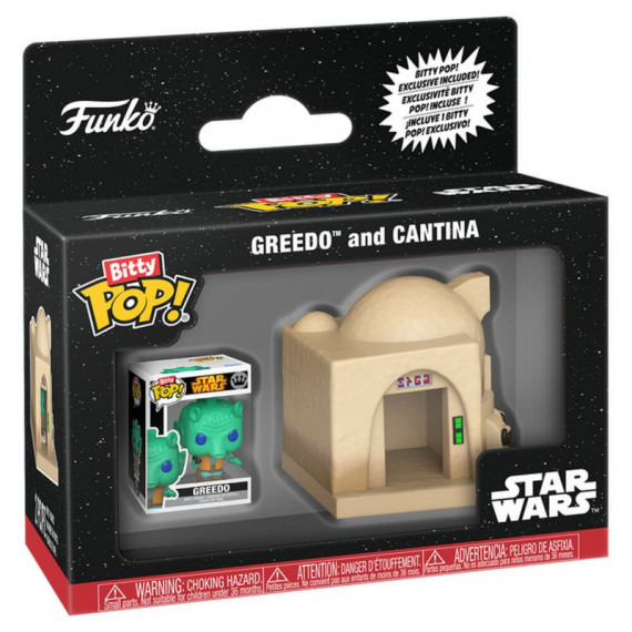Funko Bitty POP town Greedo y Cantina Star Wars