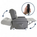 Sillón Elevador Eléctrico | Reclinable Gris  KMINA