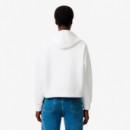 Sudadera con Capucha Ajustable Oversized  LACOSTE