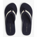 TOMMY HILFIGER - Th Wedge Crochet Summer Sandal - DW6 - F|FW0FW09420/DW6