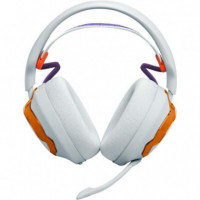 JBL Quantum 650 Auricular Inalámbrico Gaming Grey & Orange