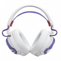 JBL Quantum 650 Auricular Inalámbrico Gaming White & Purple