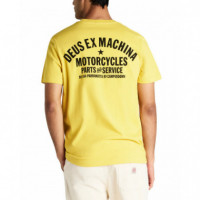 Camisetas Hombre Camiseta DEUS EX MACHINA Camperdown Address Super Lemon