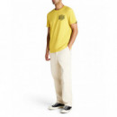 Camisetas Hombre Camiseta DEUS EX MACHINA Camperdown Address Super Lemon