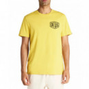 Camisetas Hombre Camiseta DEUS EX MACHINA Camperdown Address Super Lemon